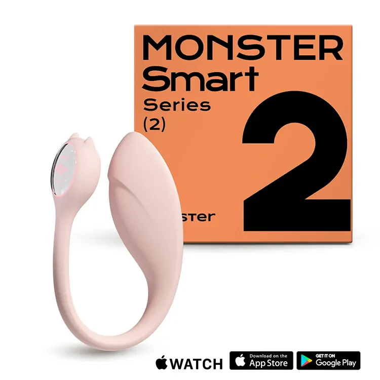 Monster Smart Egg App controls the vibrator